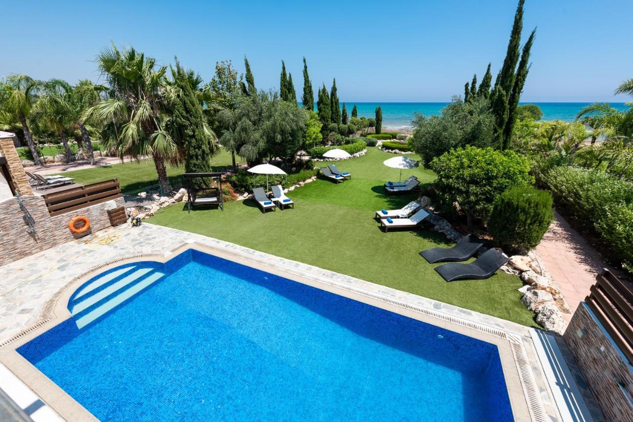 Sea Front Oceanus H3 By Ezoria Villas Agia Napa Exterior foto