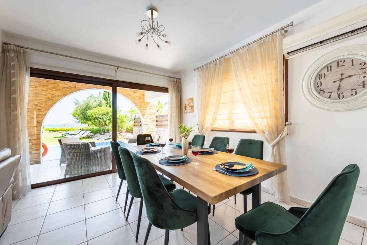 Sea Front Oceanus H3 By Ezoria Villas Agia Napa Exterior foto
